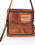 American Darling Organiser Hair On Genuine Leather women bag western handbag purse