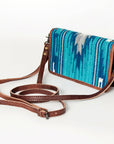 American Darling Organiser Hair On Genuine Leather women bag western handbag purse