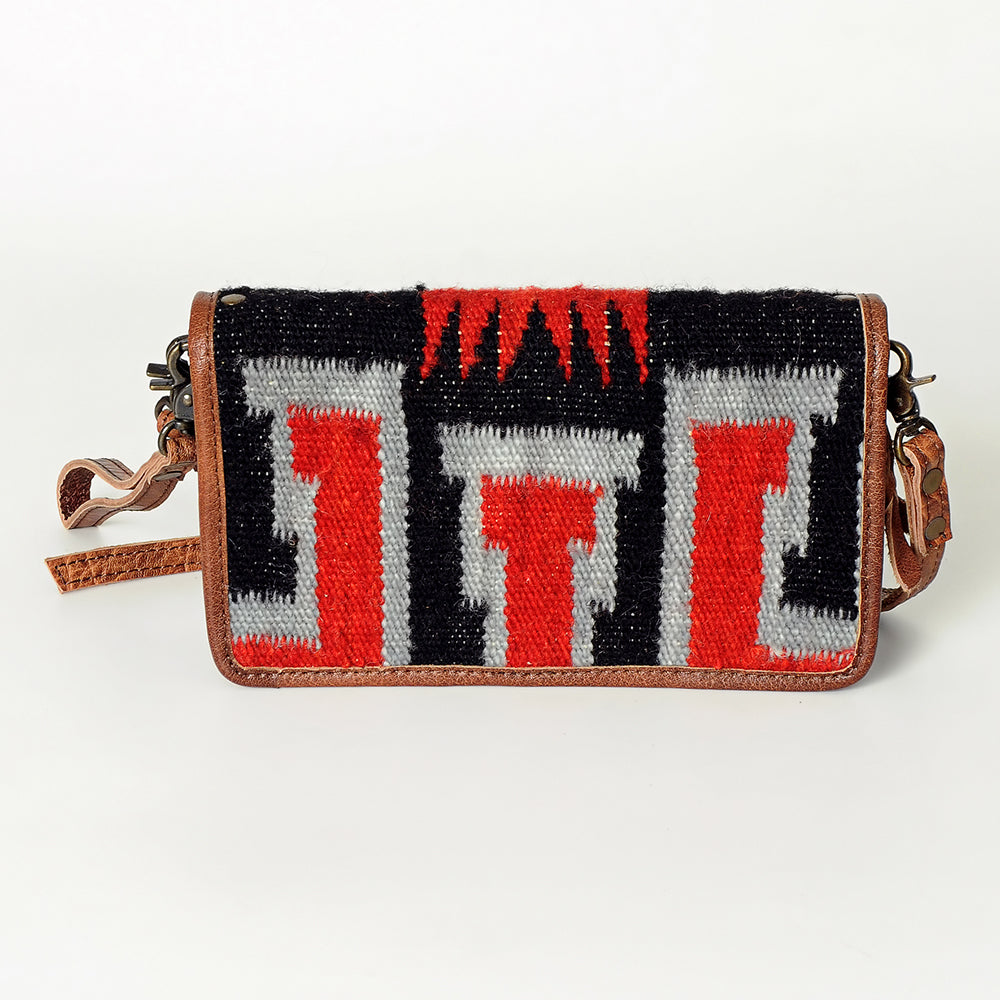 American Darling Organiser Saddle Blanket Genuine Leather Women Bag Western Handbag Purse
