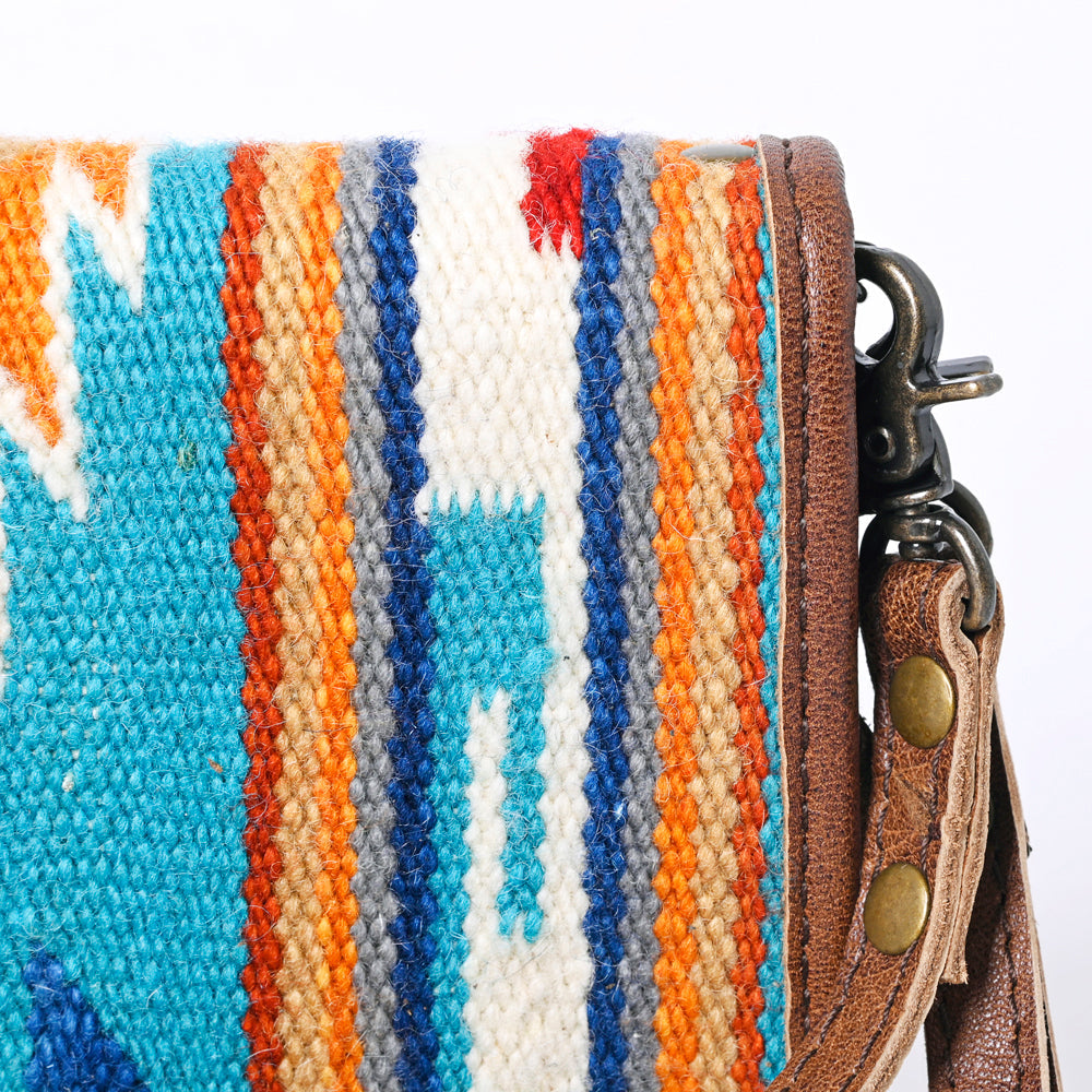American Darling Organiser Saddle Blanket Genuine Leather Women Bag Western Handbag Purse