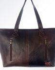 American Darling ADBGZ339 Tote Hair-On Genuine Leather Women Bag Western Handbag Purse