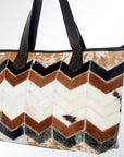 American Darling ADBGZ339 Tote Hair-On Genuine Leather Women Bag Western Handbag Purse