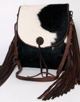 American Darling ADBGZ358 Crossbody Hair-On Genuine Leather Women Bag Western Handbag Purse