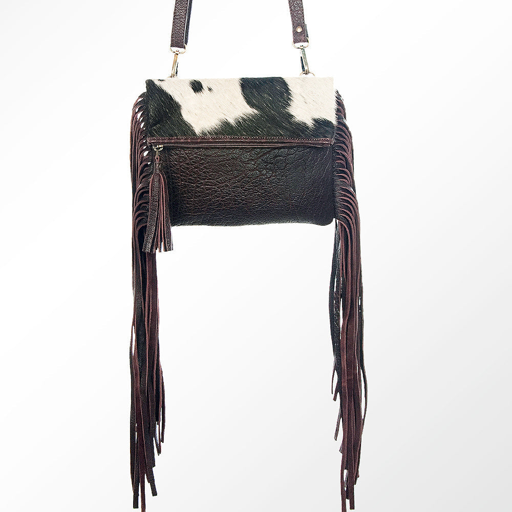 American Darling ADBGZ331 Crossbody Hair-On Genuine Leather Women Bag Western Handbag Purse