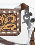 ADBGZ303A American Darling CLEAR BAG Hand Tooled Genuine Leather women bag western handbag purse