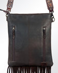 American Darling CROSS BODY I Hand Tooled Hair-on Genuine Leather women bag western handbag purse
