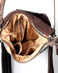 American Darling Large Crossbody Saddle Blanket Genuine Leather Women Bag Western Handbag Purse