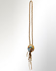 American Darling ADJWM101D Hand Painted Braided Genuine Leather Jewelry Necklace