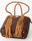 American Darling Tote Hair On Genuine Leather Women Bag Western Handbag Purse