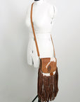American Darling Cross Body I Hair On Genuine Leather Women Bag Western Handbag Purse