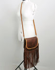 American Darling Cross Body I Hair On Genuine Leather Women Bag Western Handbag Purse