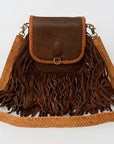 American Darling Cross Body I Hair On Genuine Leather Women Bag Western Handbag Purse