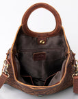 American Darling ADBGM154 Tote Genuine Leather Women Bag Western Handbag Purse