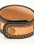 American Darling ADBRF140 Full Grain Genuine Leather Bracelet women
