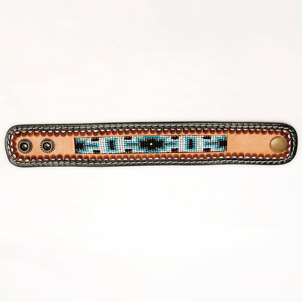 American Darling ADBRF140 Full Grain Genuine Leather Bracelet women