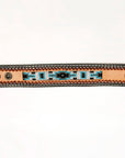 American Darling ADBRF140 Full Grain Genuine Leather Bracelet women