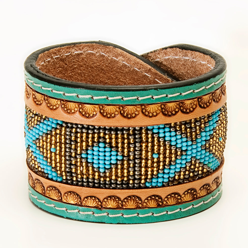 American Darling ADBRF144 Full Grain Genuine Leather Bracelet women