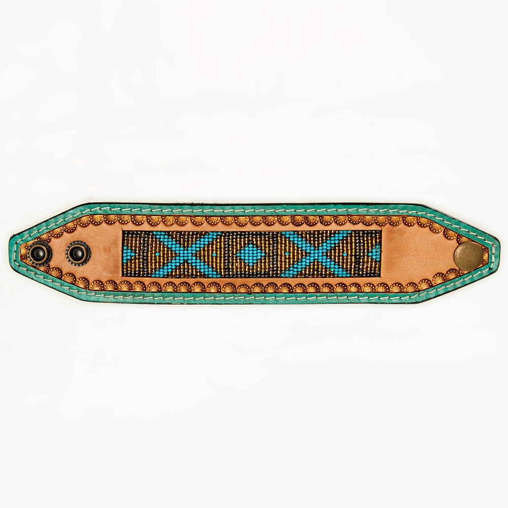 American Darling ADBRF144 Full Grain Genuine Leather Bracelet women