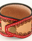 American Darling ADBRF147 Full Grain Genuine Leather Bracelet women 1.5in X 10in