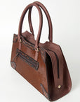 American Darling Tote Hand Tooled Genuine Leather Women Bag Western Handbag Purse
