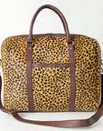 American Darling ADBGI160 Duffel Hair-On Genuine Leather Women Bag Western Handbag Purse