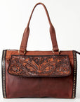 American Darling Tote Hand Tooled Genuine Leather Women Bag Western Handbag Purse