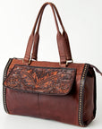 American Darling Tote Hand Tooled Genuine Leather Women Bag Western Handbag Purse