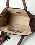 American Darling Tote Hand Tooled Genuine Leather Women Bag Western Handbag Purse