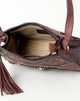 American Darling Tote Hand Tooled Genuine Leather Women Bag Western Handbag Purse