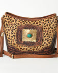 American Darling Messenger Hand Tooled Genuine Leather Women Bag Western Handbag Purse