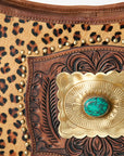 American Darling Messenger Hand Tooled Genuine Leather Women Bag Western Handbag Purse