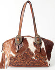 American Darling Tote Hand Tooled Genuine Leather Women Bag Western Handbag Purse