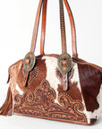 American Darling Tote Hand Tooled Genuine Leather Women Bag Western Handbag Purse
