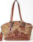 American Darling Tote Hand Tooled Genuine Leather Women Bag Western Handbag Purse
