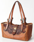 American Darling Tote Hand Tooled Genuine Leather Women Bag Western Handbag Purse