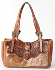 American Darling Tote Hand Tooled Genuine Leather Women Bag Western Handbag Purse