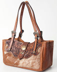 American Darling Tote Hand Tooled Genuine Leather Women Bag Western Handbag Purse