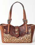 American Darling Tote Hand Tooled Genuine Leather Women Bag Western Handbag Purse