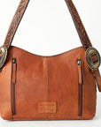 American Darling Tote Hand Tooled Genuine Leather Women Bag Western Handbag Purse