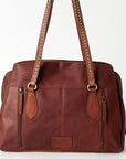 American Darling Tote Hand Tooled Genuine Leather Women Bag Western Handbag Purse