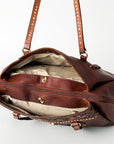 American Darling Tote Hand Tooled Genuine Leather Women Bag Western Handbag Purse