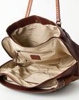 American Darling Tote Hand Tooled Genuine Leather Women Bag Western Handbag Purse