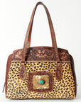 American Darling Tote Hand Tooled Genuine Leather Women Bag Western Handbag Purse