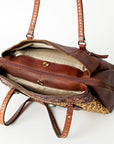 American Darling Tote Hand Tooled Genuine Leather Women Bag Western Handbag Purse