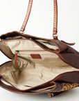 American Darling Tote Hand Tooled Genuine Leather Women Bag Western Handbag Purse