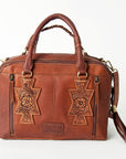 American Darling Tote Hand Tooled Genuine Leather Women Bag Western Handbag Purse