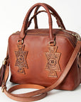 American Darling Tote Hand Tooled Genuine Leather Women Bag Western Handbag Purse