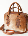 American Darling Tote Hand Tooled Genuine Leather Women Bag Western Handbag Purse