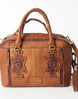American Darling Tote Hand Tooled Genuine Leather Women Bag Western Handbag Purse