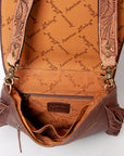 American Darling ADBGA158 Crossbody Hand Tooled Genuine Leather Women Bag Western Handbag Purse